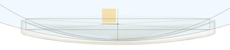 lens section sketch